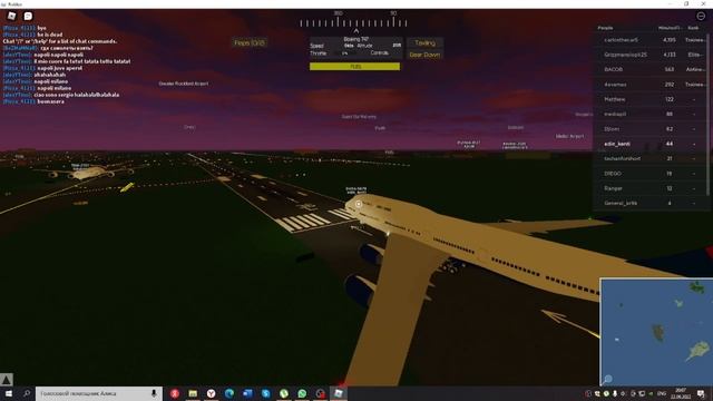 Учимся летать на самолёте в Roblox режиме - Pilot Training Flight Simulator смотреть онлайн