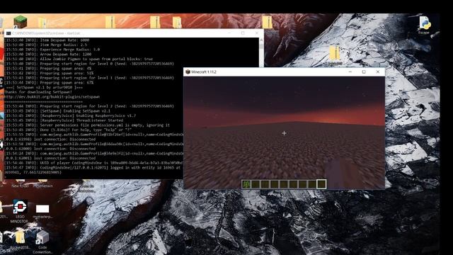 Python Minecraft Project - JerryAndRex смотреть онлайн