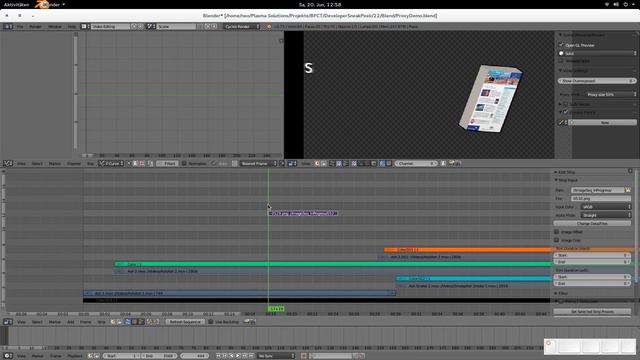 B3D Sneak Peek #22 - Filebrowser, VSE, User Interface & Grease Pencil смотреть онлайн