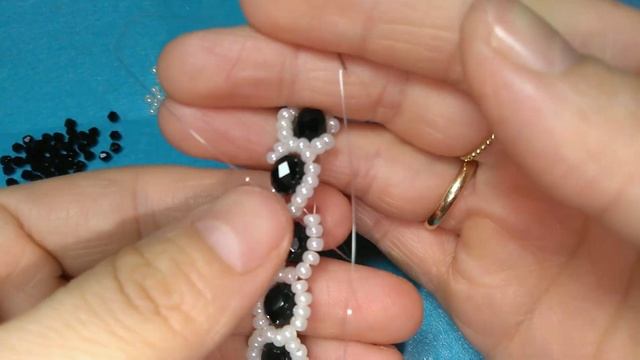 Kristal ve kum boncuk bilekliği şık bileklik/Браслет из кристалей и бисера/Beaded braceler смотреть онлайн