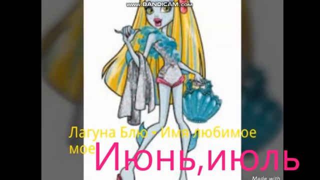 Кто ты по месяцам из Монстр хай. смотреть онлайн