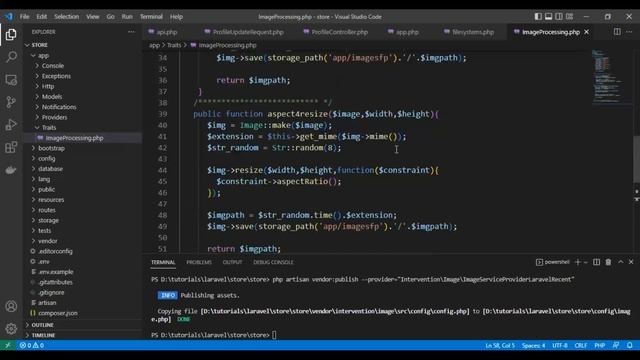 Upload & Resize Image with Intervention Image Laravel 9 (Arabic) | رفع و تعديل الصور لارافيل | S06 смотреть онлайн