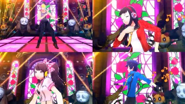 Persona 4: Dancing All Night - Time To Make History (AKIRA YAMAOKA Remix) [Video w/ All Partners] смотреть онлайн