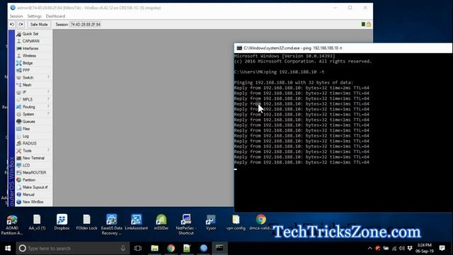 MikroTik CRS106 1C 15 Setup And Loop Detection Settings