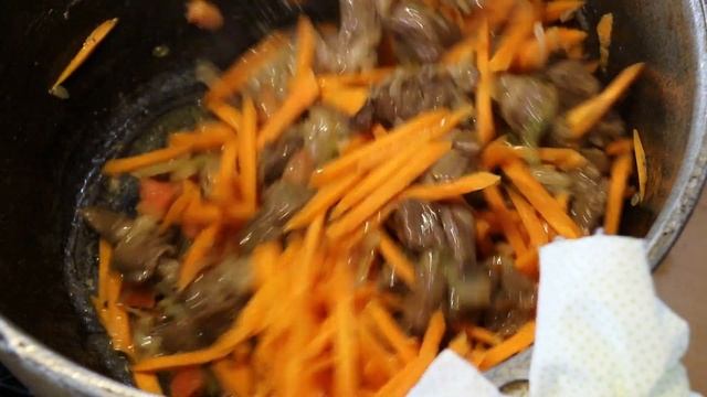 ПЛОВ ИЗ МАКАРОН.(Узбекская кухня).Plov IZ Makaron.