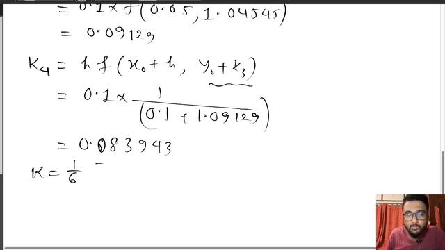 Runge-Kutta Method of order 4| R-K4 | Numerical Methods | Solution of Ordinary Differential Equatio смотреть онлайн