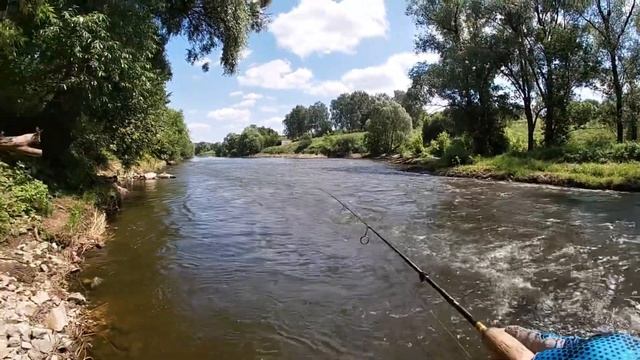 Ловля Голавля на Спиннинг Летом | Малые реки | Путешествие смотреть онлайн