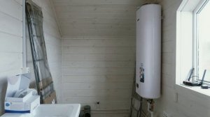 Каркасный дом 6 на 9 метров с просторной террасой