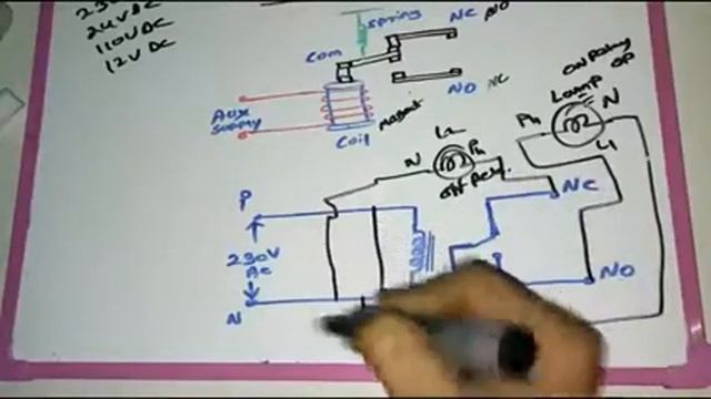 Relay operation and function/ How to use relay for electrical Control panels simple explanation new смотреть онлайн