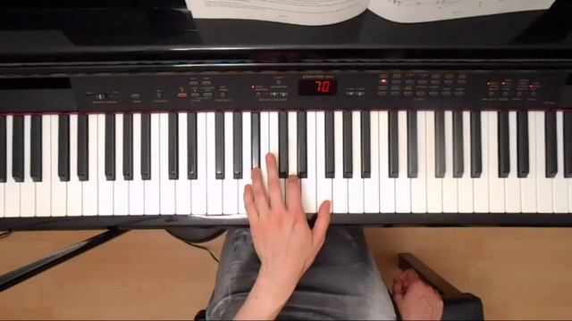 Estevez - (Lullaby for a Doll) - B:1 ABRSM 2015/2016 Grade 4 Piano Tutorial смотреть онлайн