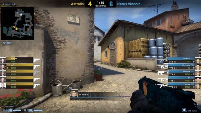 CS:GO POV Demo Na'Vi Boombl4 (22/9) vs Astralis (de_inferno) смотреть онлайн