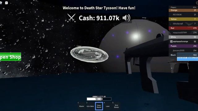 roblox death star tycoon almost completed + codes смотреть онлайн
