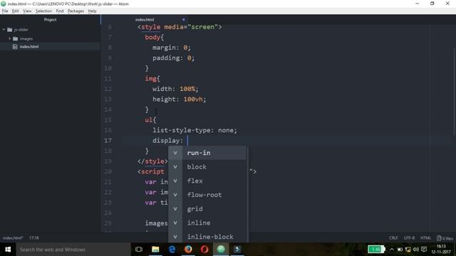 Simple Javascript Image Slider with Navigation Buttons смотреть онлайн