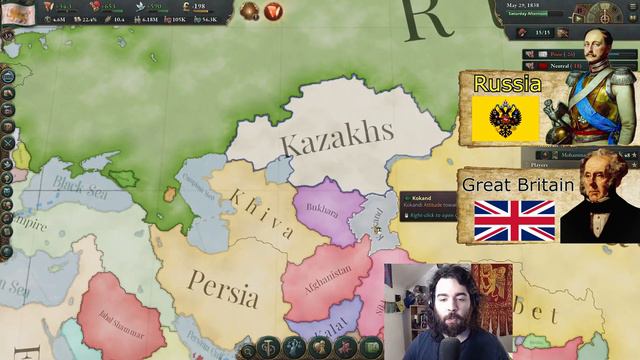 The Great Game - Iran Victoria 3 Multiplayer смотреть онлайн