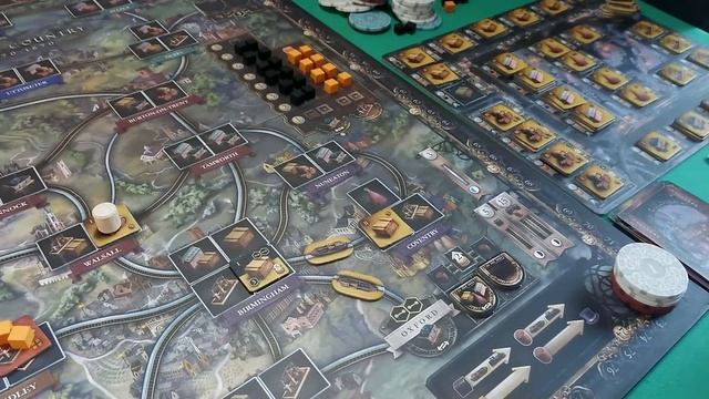 Brass Board Game [2] Учимся играть в Брасс Бирмингем, часть 1, Эпоха каналов