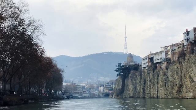 Boat Tour, Tbilisi, Georgia. смотреть онлайн