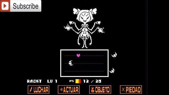 UNDERTALE MUFFET BOSS FIGHT (PACIFISTA) смотреть онлайн