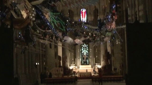 Америка Нью Йорк .католическая церковь.гуляем .Mar 10, 2015