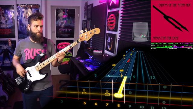 Queens of the Stone Age - A Song for the Dead | BASS Tabs & Cover (Rocksmith) смотреть онлайн