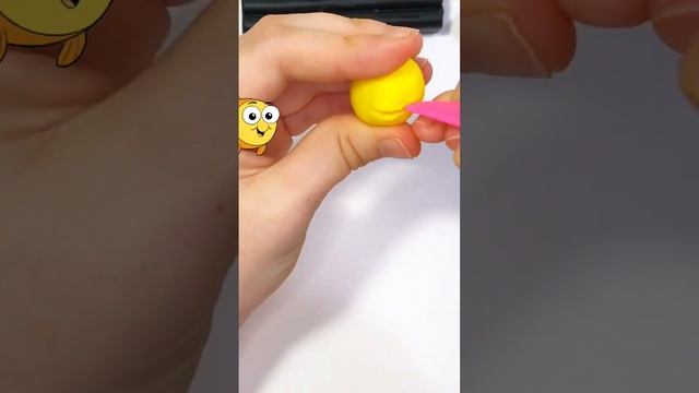 Милые детские поделки. Идеи для детской лепки. #diy #new #plastic #поделки #how #рыбки #лепка #kids смотреть онлайн