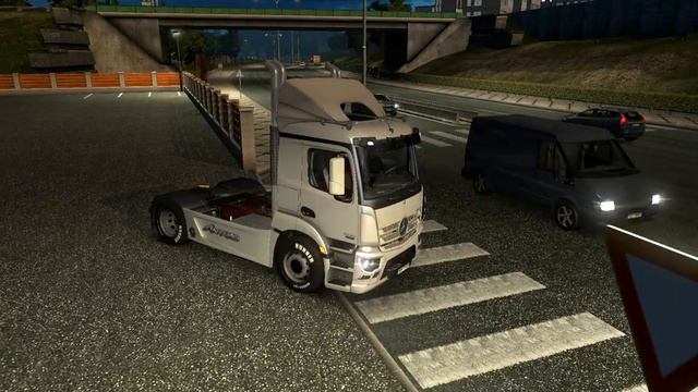 [ETS2 1.26] Mercedes-Benz Antos (1840) смотреть онлайн