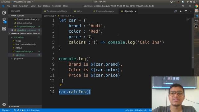 Angular 7 - Javascript Brush up Tutorial for Beginners [Part 3] смотреть онлайн