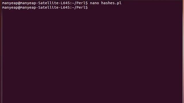 Perl Hashes Example смотреть онлайн