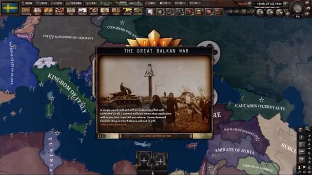 The Great Balkan War Superevent-HOI4 Pax Britannica смотреть онлайн