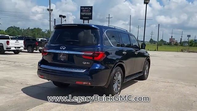 SOLD - USED 2021 INFINITI QX80 LUXE at Legacy Buick GMC (USED) #11600P смотреть онлайн