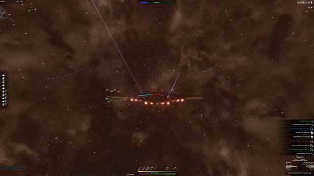 Avorion Super Star Destroyer in combat (over 400 guns) смотреть онлайн