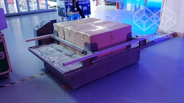 Тест LED модулей на вибрации при доставке от компании LED PARTNERS смотреть онлайн