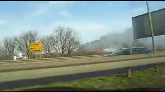 Brand in Nijmegen De Klok 26-01-2008 смотреть онлайн