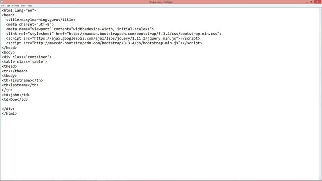 Bootstrap Tables | Easylearning.guru смотреть онлайн
