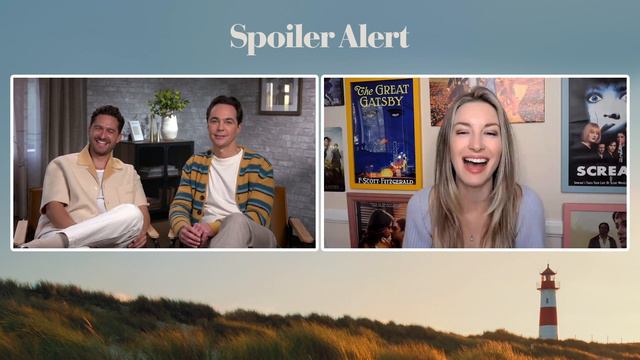 SPOILER ALERT Interviews! Jim Parsons, Ben Aldridge, Michael Ausiello смотреть онлайн