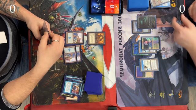 UW Stiflenought Vs UW Replenish. Premodern MTG