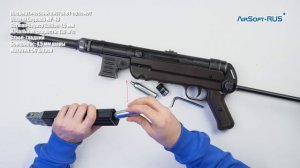 Пневматический пистолет-пулемет Umarex Legends MP-40 German-Legacy Edition 4,5 мм (5.8325Х)