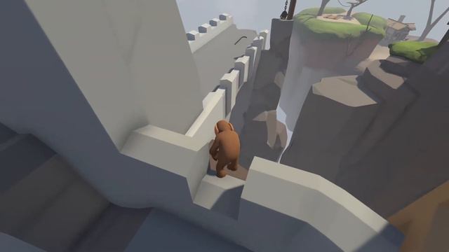 прохождение уровня в игре Human Fall Flat смотреть онлайн