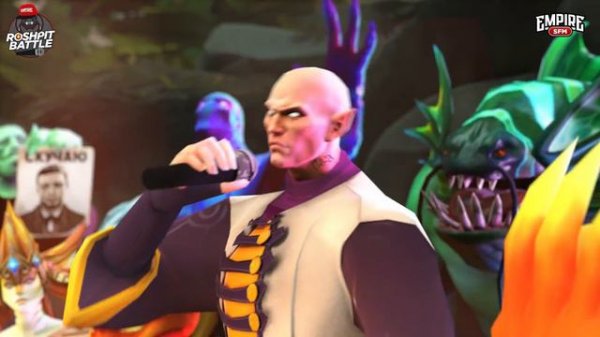 ROSH PIT BATTLE #5 | RUBICK vs INVOKER | DOTA VERSUS RAP BATTLE