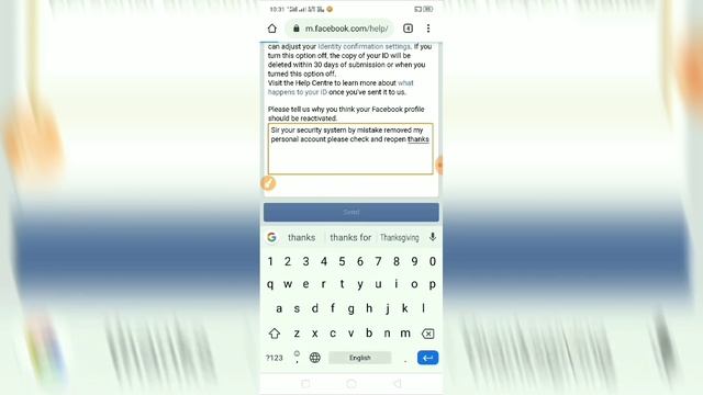 FACEBOOK ID DISABLED // DOWNLOAD INFORMATION смотреть онлайн