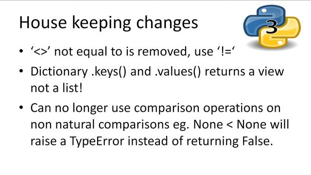 Moving from Python2 to Python3 смотреть онлайн