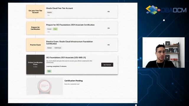 Certificação Oracle Gratuita - OCI Foundations | Podcast DBAOCM смотреть онлайн