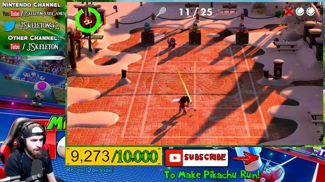 Mario Tennis Aces - Snowfall Mountain - Adventure Mode Walkthrough (EPISODE 4) смотреть онлайн