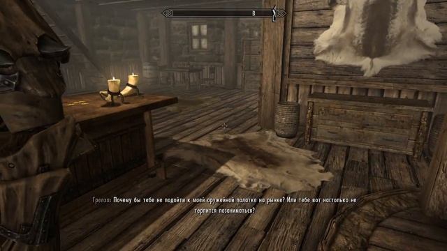 TES V: Skyrim [MODS] [LEGENDARY] Едем в "деревню" к дедушке Эсберну. Крафт маски и кольца - 87 смотреть онлайн