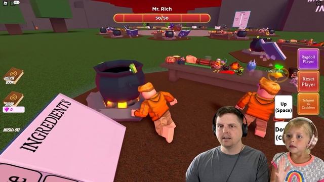 HOW TO COMPLETE WITCHES QUEST FOR "WITCHES BREW" INGREDIENT! ROBLOX WACKY WIZARDS смотреть онлайн
