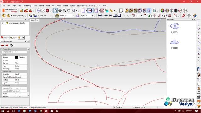 Moccasin Fallatterning in Shoe Master Power | 3D Designing | Shoe Master Power Training смотреть онлайн