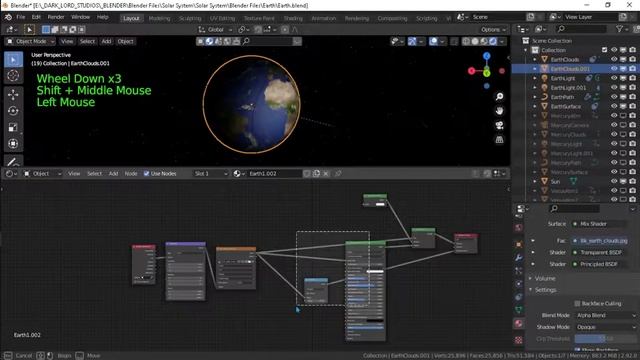 How to create Planet Earth in Blender 3D | Blender Tutorial | 3 DimensionaL смотреть онлайн