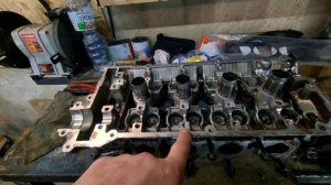 ЗАМЕНА ПРОКЛАДКИ ГБЦ × УСТАНОВКА МЕТОК РАСПРЕДВАЛОВ × ПРОТЯЖКА ГБЦ HYUNDAI ACCENT 2004