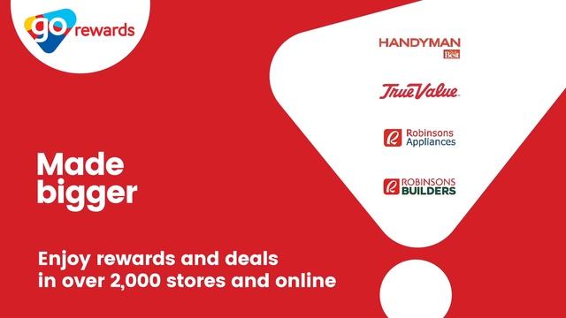 Go Rewards is Made Bigger | Earn Points from 2000 Partner Stores | Download the App for Free смотреть онлайн