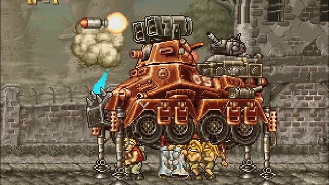 Metal Slug (Sega Saturn) || смотреть онлайн