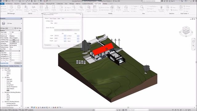 Revit Resize Section Box - Kobi Toolkit смотреть онлайн